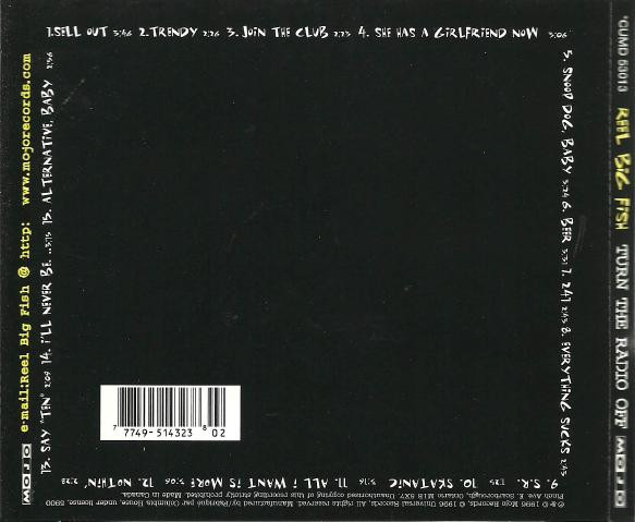 Reel Big Fish – Turn The Radio Off (CD) - Discogs