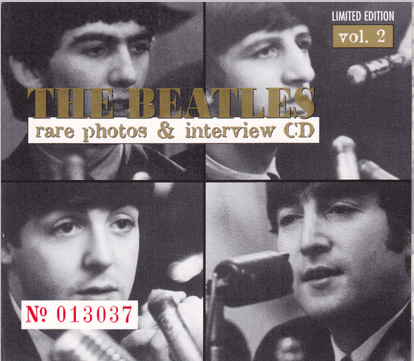 The Beatles – Rare Photos & Interview CD (Vol. 2) (1996, CD) - Discogs
