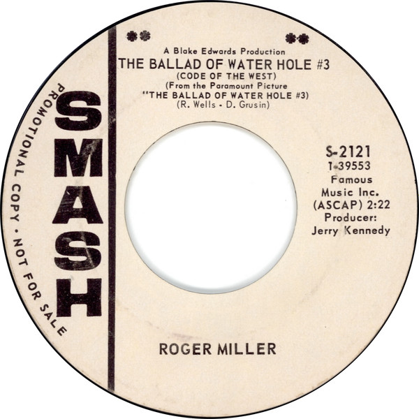 Roger Miller – The Ballad Of Water Hole #3 (Code Of The West