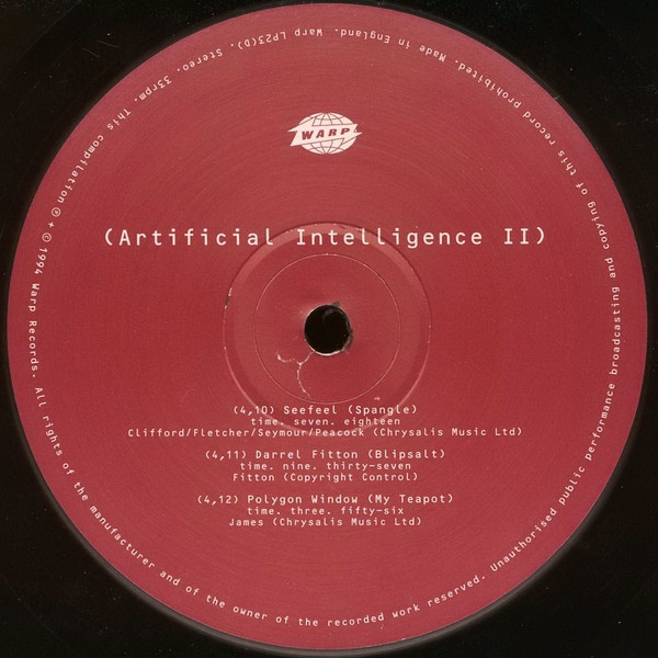 Artificial Intelligence II (1994, Vinyl) - Discogs