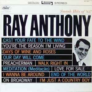 Ray Anthony - The Smash Hits Of '63! album cover