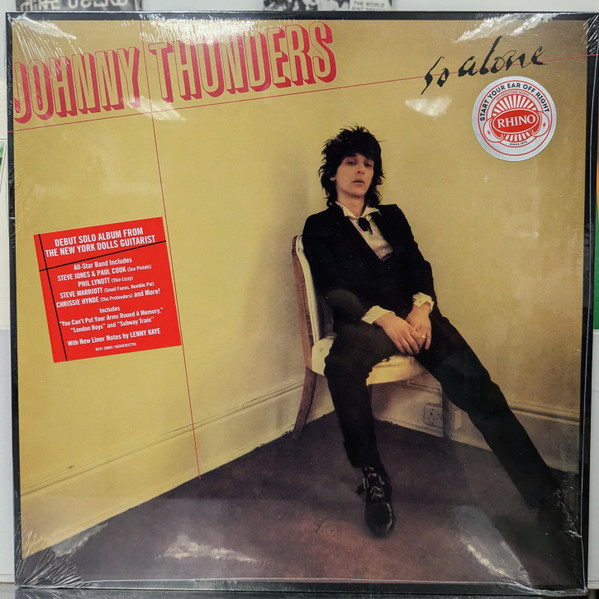 Johnny Thunders – So Alone (2023, 45th Anniversary Edition, Red