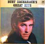 Cover of Burt Bacharach’s Great Hits, 1974, Vinyl