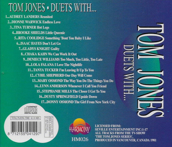last ned album Tom Jones - Duets With
