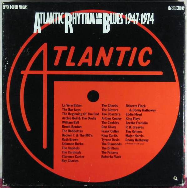 米14discs LP Various Atlantic Rhythm And Blues 1947-1974 7816201