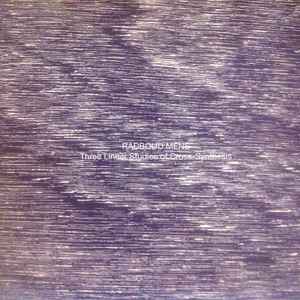 Radboud Mens - Three Linear Studies Of Cross​-​Synthesis album cover