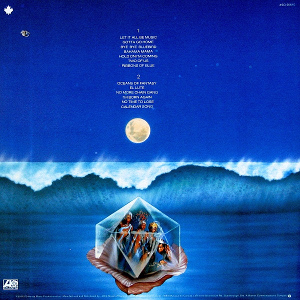 Boney M. - Oceans Of Fantasy | Atlantic (XSD 50610) - 3