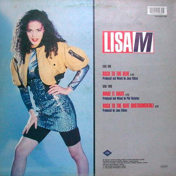 Lisa M – Rock To The Beat (1989, Vinyl) - Discogs