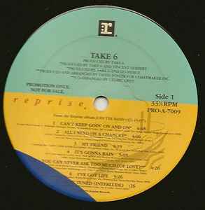 Take 6 – Join The Band (1994, Vinyl) - Discogs