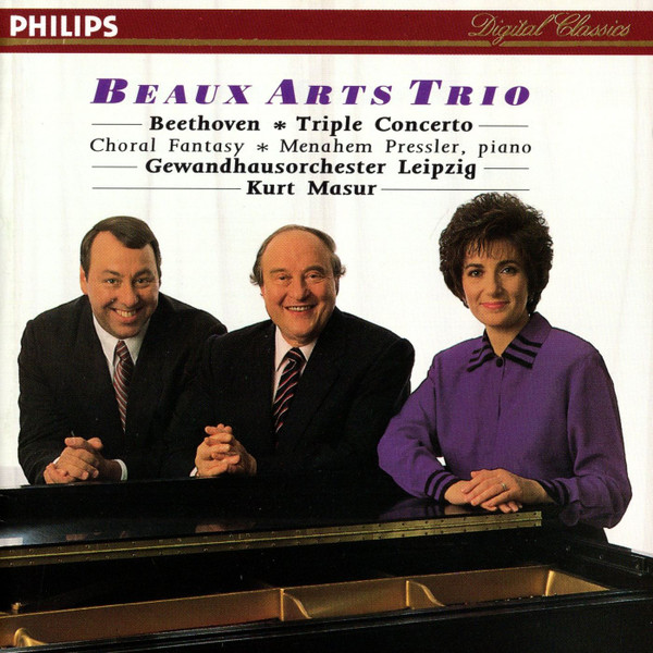 Beethoven - Beaux Arts Trio, Menahem Pressler, Chor Des