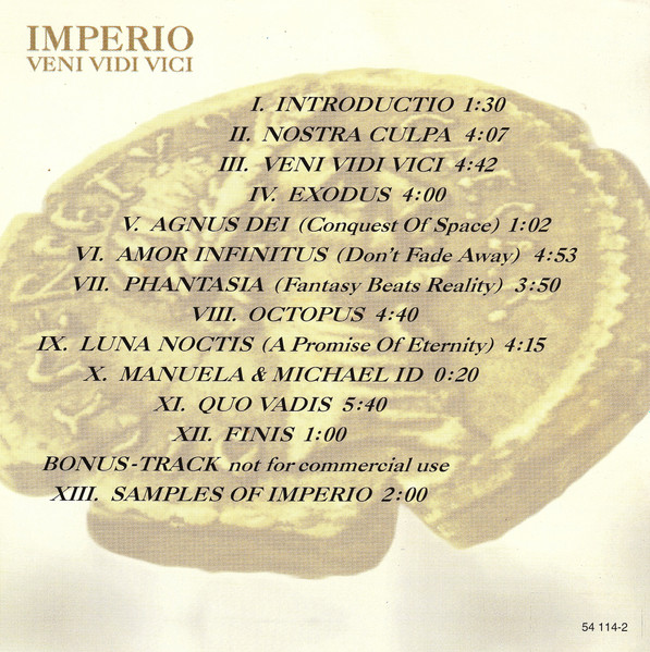 Imperio – Quo Vadis (1994, Vinyl) - Discogs