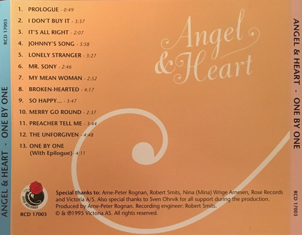 lataa albumi Angel & Heart - One By One