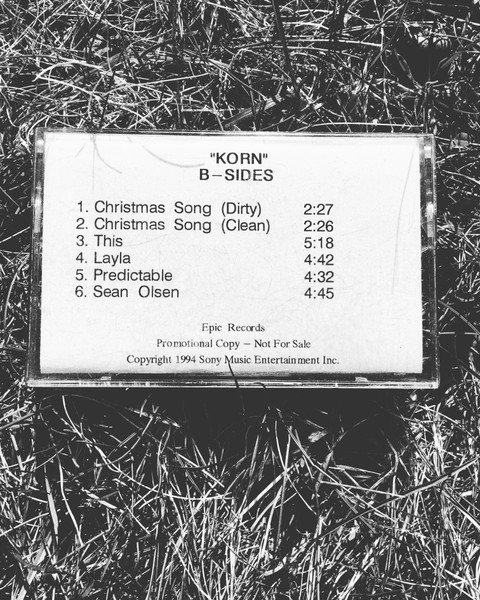 Korn B Sides 1994 Cassette Discogs