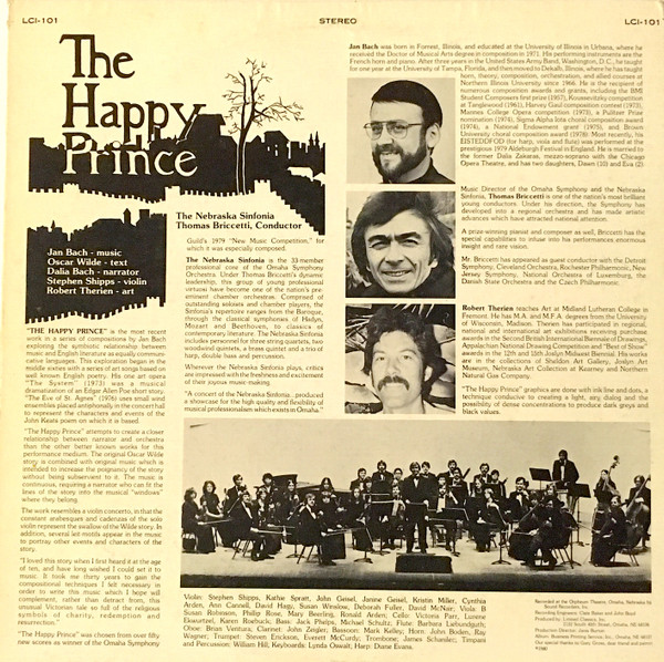 last ned album Jan Bach - The Happy Prince