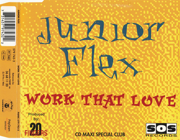 Junior Flex – Work That Love (1995, CD) - Discogs