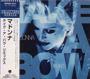 SEALED WPCR-1514！新品CD！マドンナ Madonna / Take A Bow Remixes