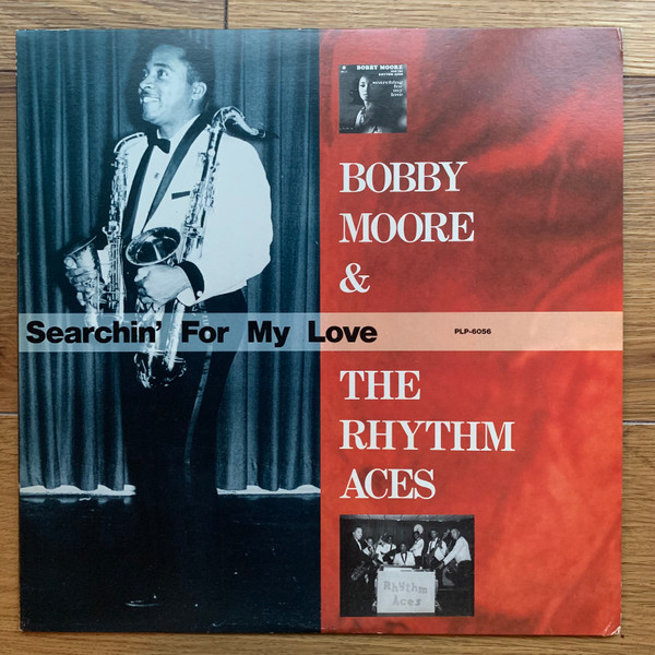 Bobby Moore & The Rhythm Aces – Searchin' For My Love (1985, Vinyl