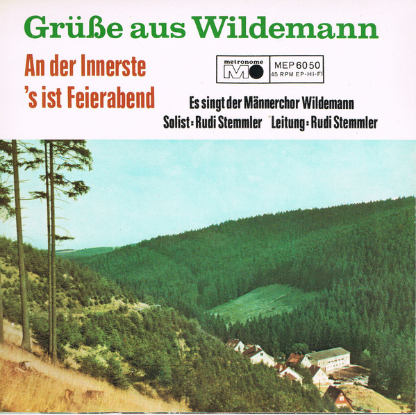 descargar álbum Männergesangverein Glückauf, Bad Grund Männerchor Wildemann Rudi Stemmler - Erinnerungen An Bad Grund Grüße Aus Wildemann