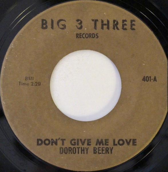 激レア Dorothy berry / dont give me love CD・DVD・ブルーレイ ...