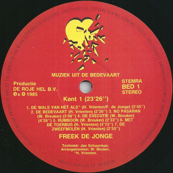 lataa albumi Freek de Jonge - De Bedevaart De Muziek