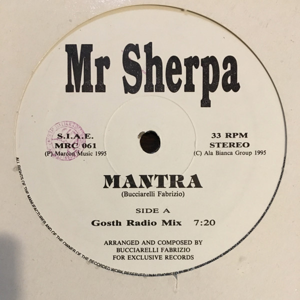 last ned album Mr Sherpa - Mantra