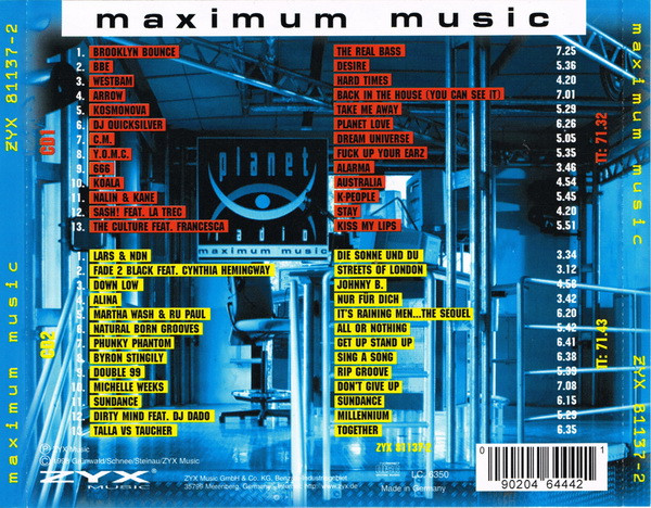 lataa albumi Various - Planet Radio Maximum Music Vol 2