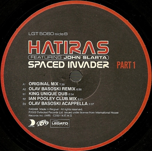 Hatiras - Spaced Invader | Releases | Discogs