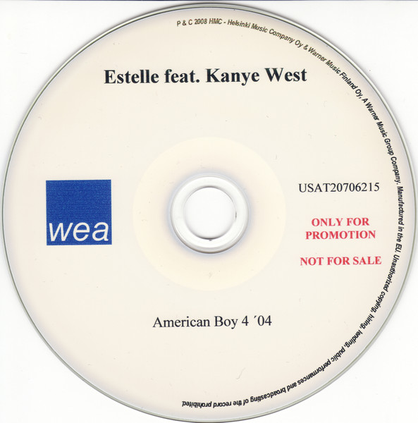 American boy by Estelle (Feat. Kanye West), CDS with dom88 - Ref:119443365