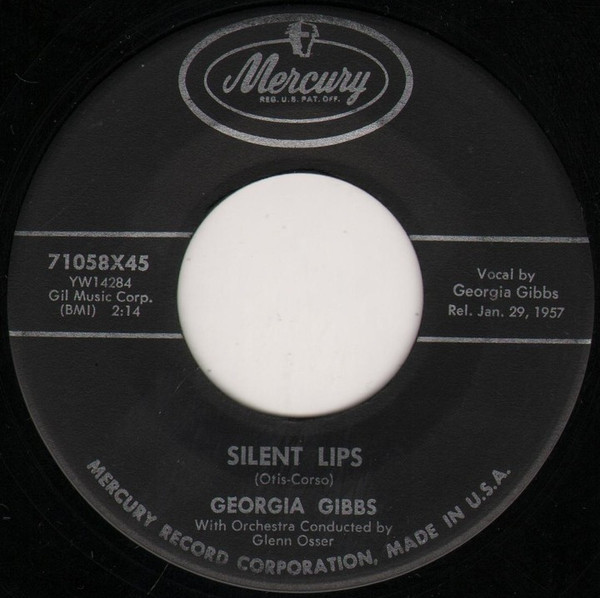télécharger l'album Georgia Gibbs - Silent Lips