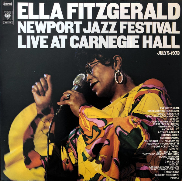 Ella Fitzgerald - Newport Jazz Festival Live At Carnegie Hall 