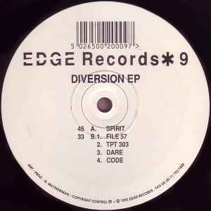 DJ Edge - Diversion EP album cover