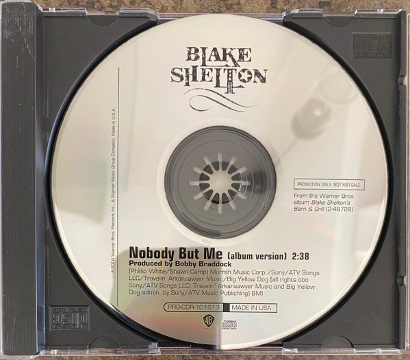 Blake Shelton signed 2005 Home Single CD Cover w/ Case (No CD