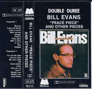 Bill Evans – Peace Piece And Other Pieces (1975, Cassette) - Discogs