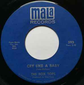Box Tops - Cry Like A Baby  album cover