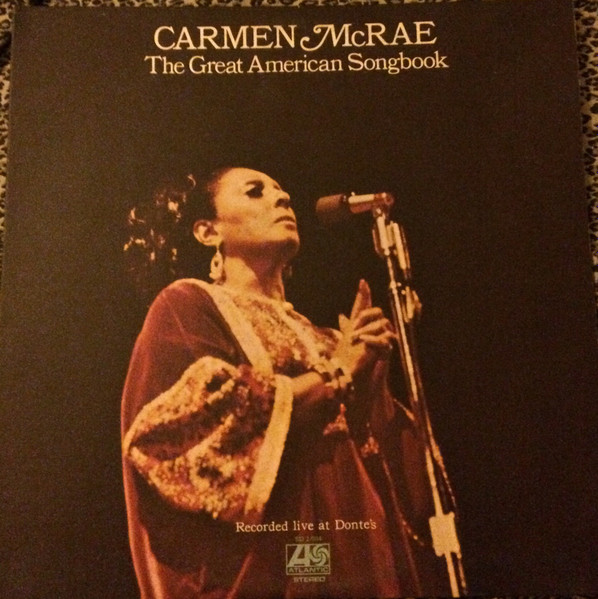 Carmen McRae – The Great American Songbook (1972, Vinyl 