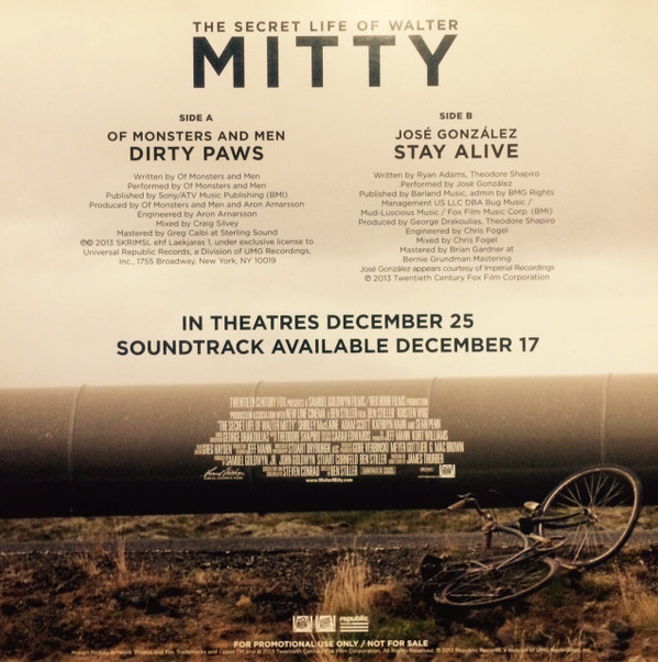 descargar álbum Of Monsters And Men, José González - The Secret Life of Walter Mitty