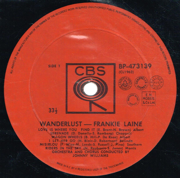 lataa albumi Frankie Laine - Wanderlust
