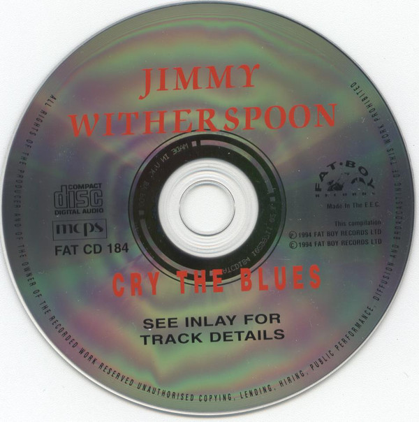 ladda ner album Jimmy Witherspoon - Cry The Blues