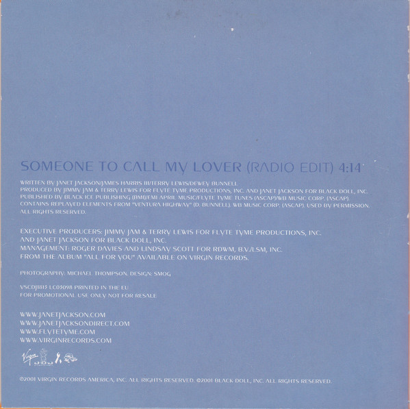 ladda ner album Janet - Someone To Call My Lover
