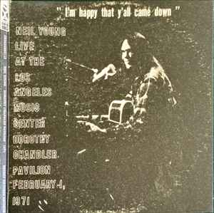 Neil Young - Dorothy Chandler Pavilion 1971 ("I'm Happy That Y'all Came Down")