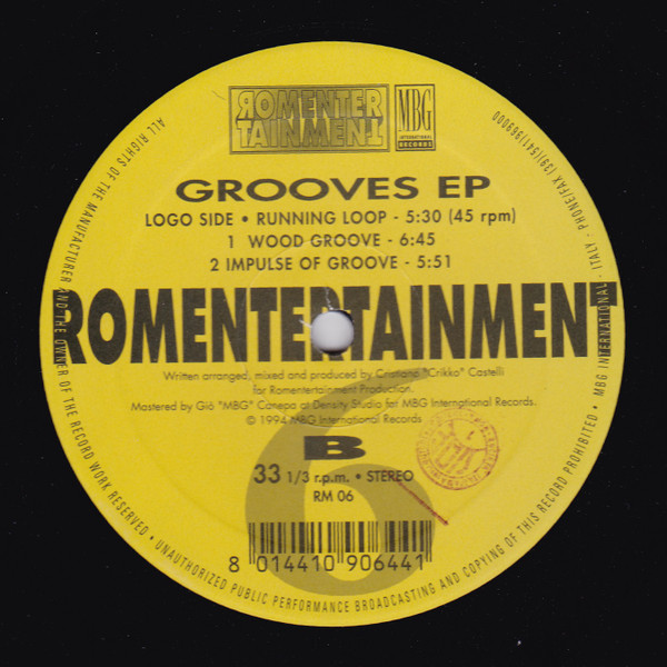 Album herunterladen Romentertainment - Grooves EP