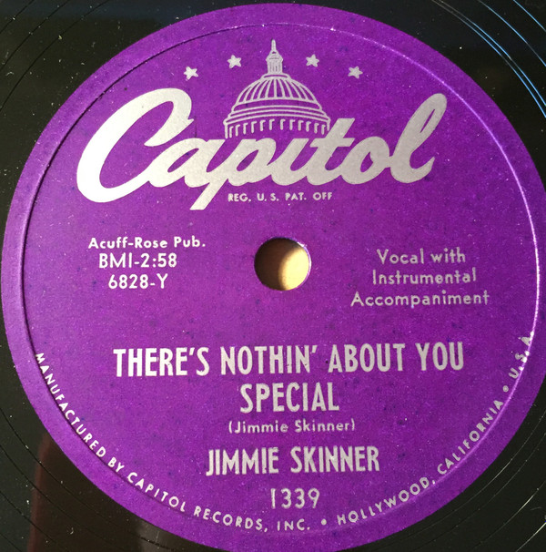 ladda ner album Jimmie Skinner - Its My World Theres Nothin About You Special