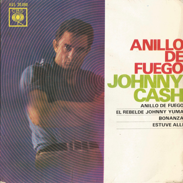 tonto Sustancialmente Humano Johnny Cash – Anillo De Fuego (1963, Vinyl) - Discogs