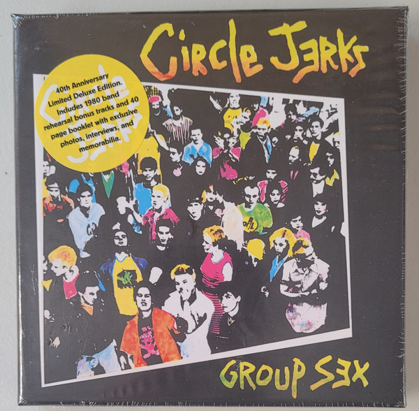 ＊CD CIRCLE JERKSサークル・ジャークス/GROUP SEX 1980年作品1st U.S/L.A.HARDCORE PUNK BLACK FLAG MINOR THREAT VOID THE FAITH