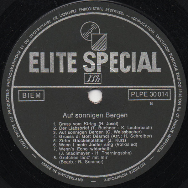 descargar álbum Various - Auf Sonnigen Bergen