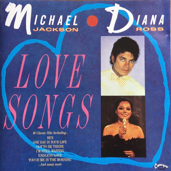 Michael Jackson / Diana Ross – Love Songs (CD) - Discogs