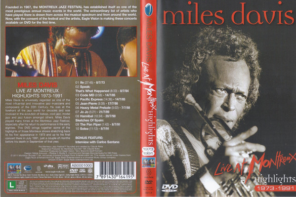 Miles Davis – Live At Montreux Highlights 1973-1991 (2016, AB Rimo