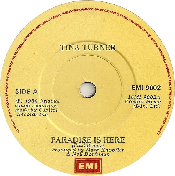 Paradise Is Here (tradução) - Tina Turner ♫ Letras de Músicas