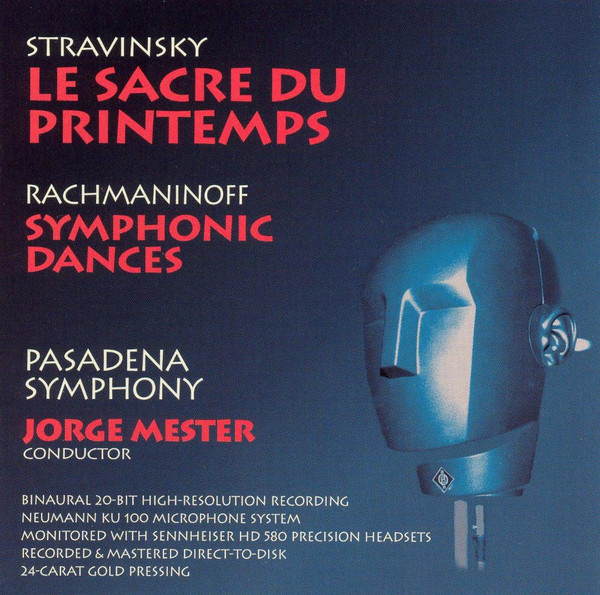 ladda ner album Stravinsky, Rachmaninoff, Jorge Mester, Pasadena Symphony - Le Sacre Du Printemps Symphonic Dances