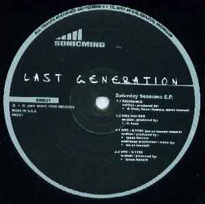 Last Generation - Saturday Sessions E.P. album cover
